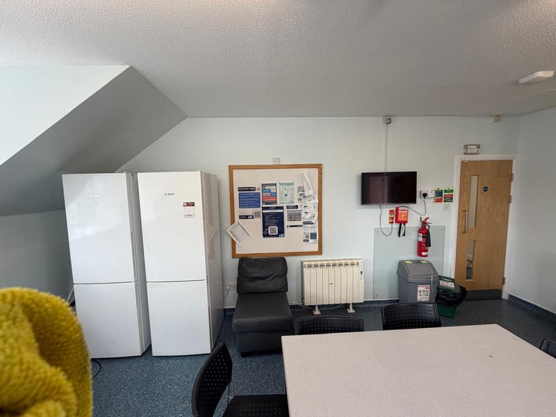 Communal lounge and kitchen