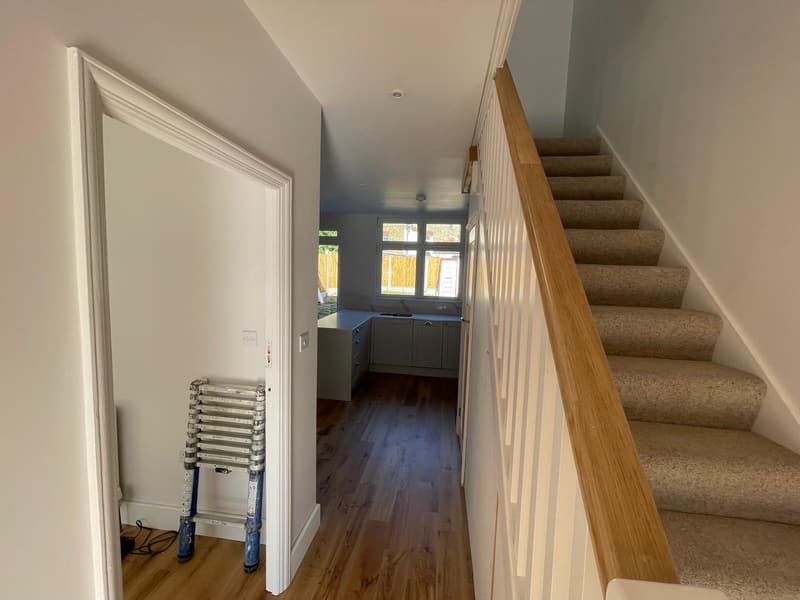 Hallway and stairs